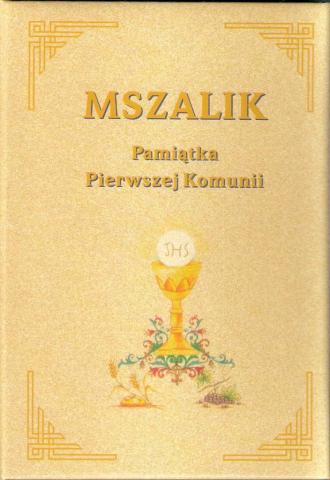 Mszalik. Pamiątka Pierwszej Komunii