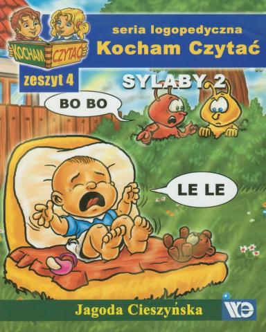 Kocham czytać zeszyt 4. Sylaby 2