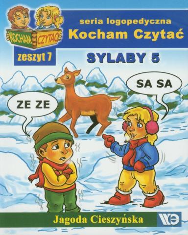 Kocham czytać zeszyt 7. Sylaby 5