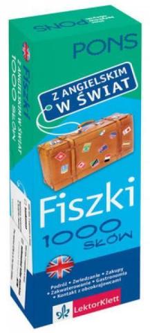 Fiszki 1000 słów Z angielskim w świat PONS