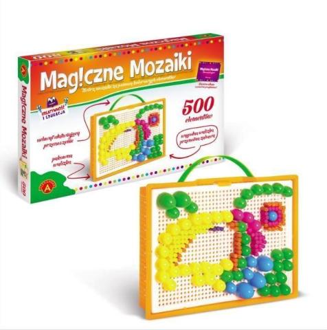 Magiczne mozaiki - Kreatywność i edukacja 500 ALEX