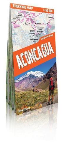 Trekking map Aconcagua 1:50 000 mapa