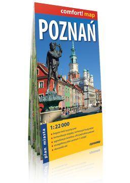 Comfort! map Poznań 1:22 000 plan miasta