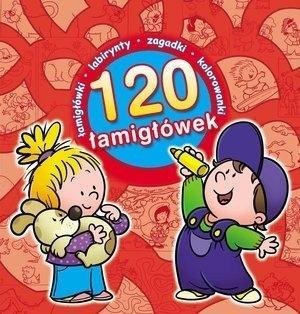 120 łamigłówek czerwona