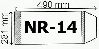 Okładka na podr A4 regulowana nr 14 (50szt) NARNIA