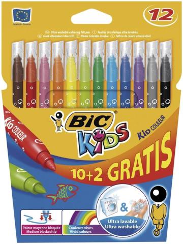 Flamasty Kid Couleur 10+2 kol. bls BIC