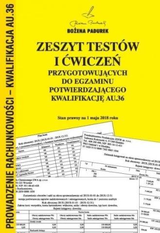 Zeszyt testów i ćwiczeń. KW AU.36 PADUREK