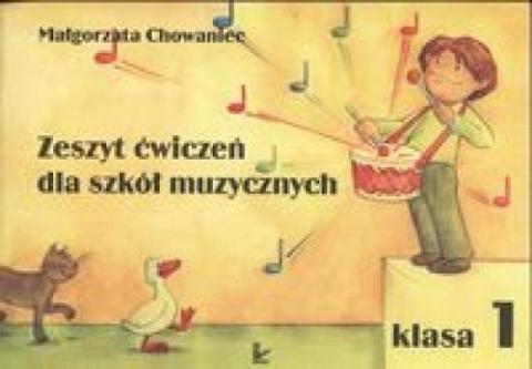 Zeszyt ćwiczeń dla szkół muzycznych klasa 1