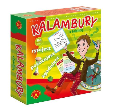 Kalambury z tablicą ALEX