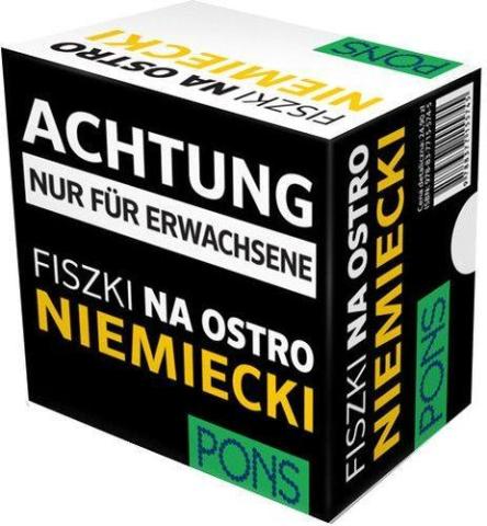 Fiszki na ostro. Niemiecki PONS