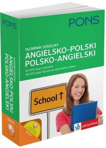 Słownik szkolny angielsko-polski, polsko-angielski