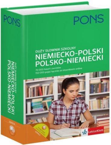 Słownik duży szkolny niemiecko-polski, polsko-niem