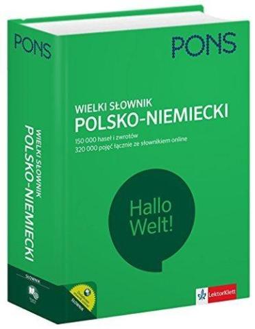 Wielki słownik polsko-niemiecki PONS