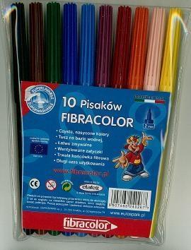 Pisaki 539 10 kol. w etui FIBRACOLOR