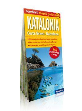 Comfort! map&guide XL Katalonia, Costa Brava 2w1