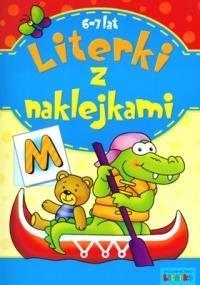 Literki z naklejkami 6-7 lat LITERKA