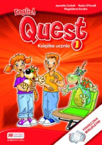 English Quest 1 SB MACMILLAN wieloletni