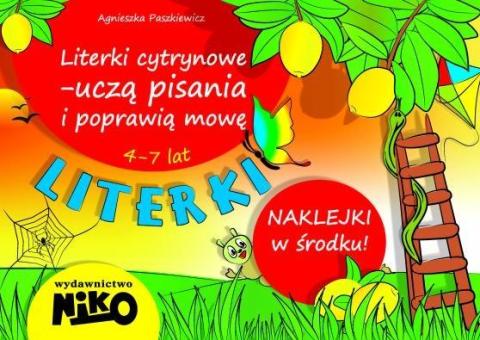 Literki cytrynowe -uczą pisania i poprawiają mowę