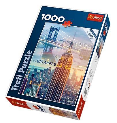 Puzzle 1000 Nowy Jork o świcie TREFL