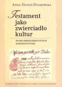 Testament jako zwierciadło kultur.