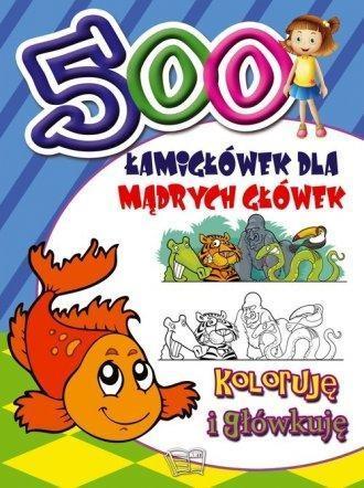 500 Łamigłówek. Koloruję i główkuję