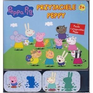 Świnka Peppa. Przyjaciele Peppy + puzzle