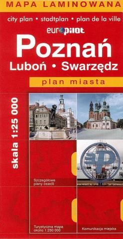 Plan Miasta EuroPilot. Poznań laminat