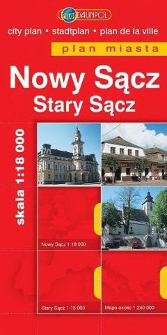 Nowy Sącz. Plan Miasta DAUNPOL BR