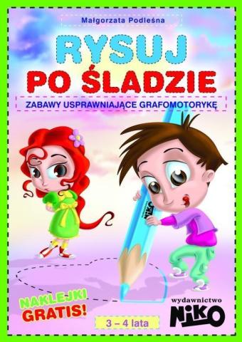 Rysuj po śladzie. Zabawy usprawniające grafomotor.