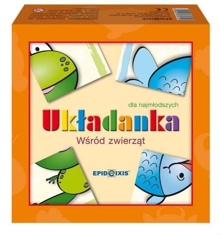 Układanka dla najmłodszych. Wśród zwierząt