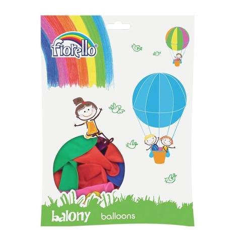 Balony Pastel mix 10'' (100szt) FIORELLO