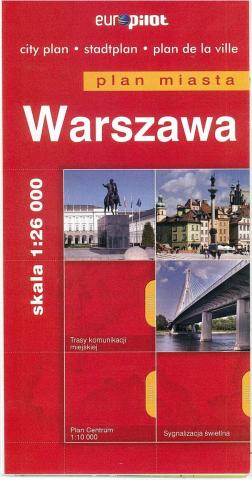 Plan Miasta EuroPilot. Warszawa br