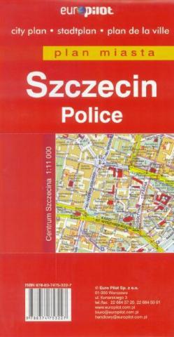 Plan miasta EuroPilot. Szczecin,Police 1:25 000 BR