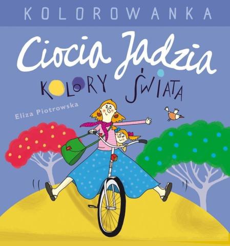 Ciocia Jadzia i kolory świata. Kolorowanka