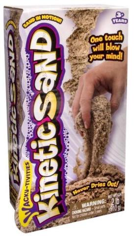 Kinetic Sand - brązowy piasek 910g