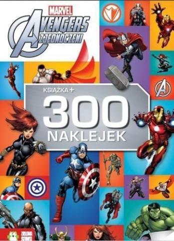 Avengers Zjednoczeni. Książka + 300 naklejek