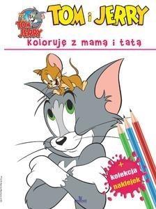 Tom i Jerry. Koloruję z mamą i tatą