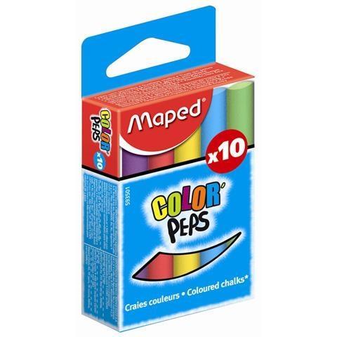 Kreda Colorpeps kolorowa 10 sztuk MAPED