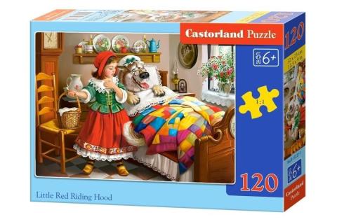 Puzzle 120 Czerwony Kapturek CASTOR