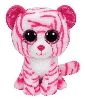 Beanie Boos Asia - Biało-różowy Tygrys 14,5cm