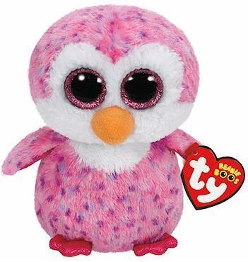 Beanie Boos Glider - Różowy Pingwin