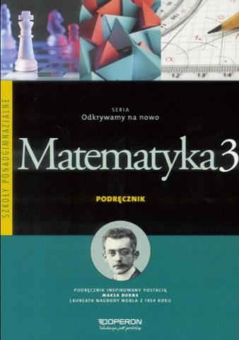 Matematyka LO 3 Odkrywamy... Podr ZP w.2016 OPERON