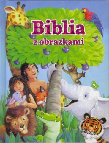 Biblia z obrazkami- różowa