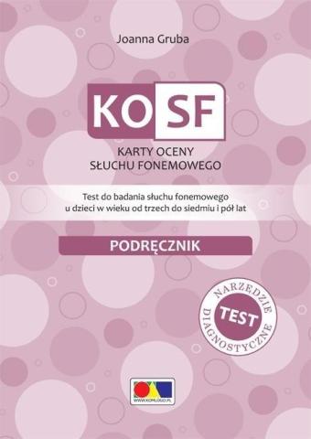 KOSF - Karty oceny słuchu fonemowego