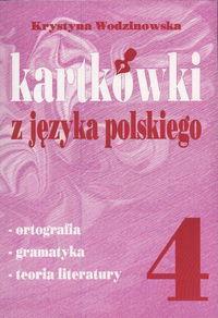 Kartkówki z języka polskiego klasa 4