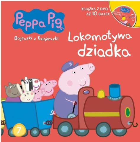 Świnka Peppa. Bajeczki z.. 7 Lokomotywa dziadka