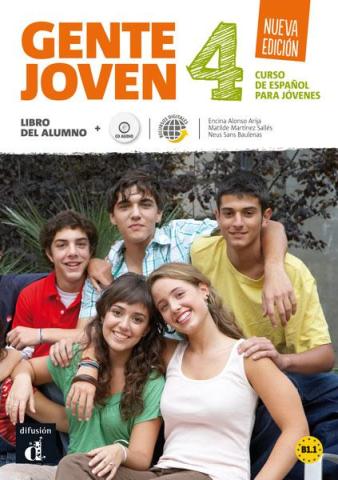 Gente Joven 4 Nueva Edicion podr + CD LEKTORKLETT