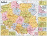 Polska. Mapa kodów pocztowych (listwa)