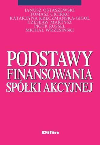 Podstawy finansowania spółki akcyjnej