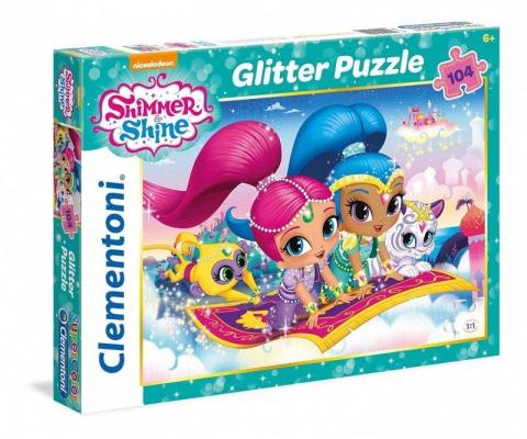 Puzzle 104 Brokat Shimmer i Shine